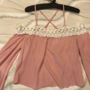 Off the shoulder blouse